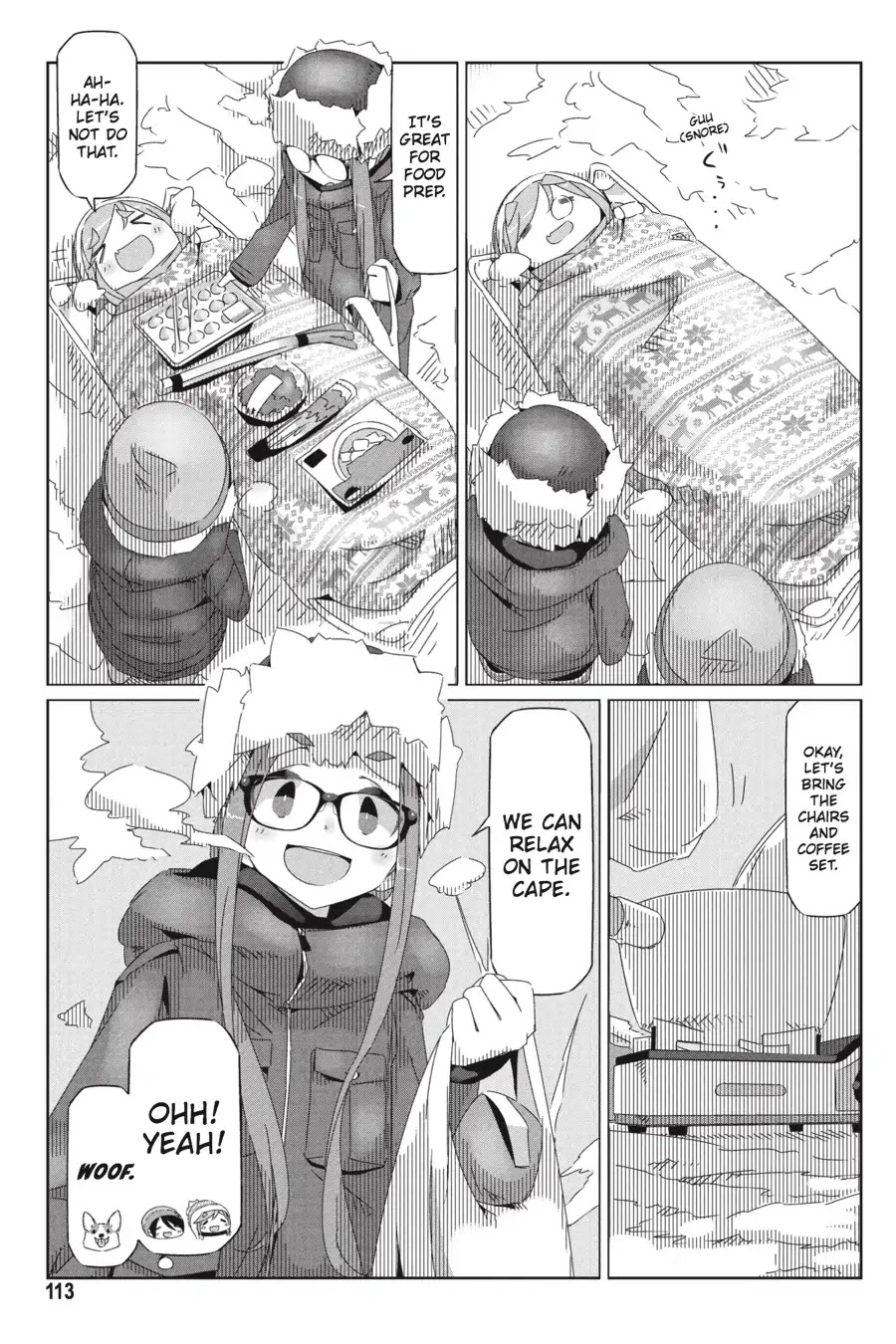 Yurucamp chapter 33 page 7