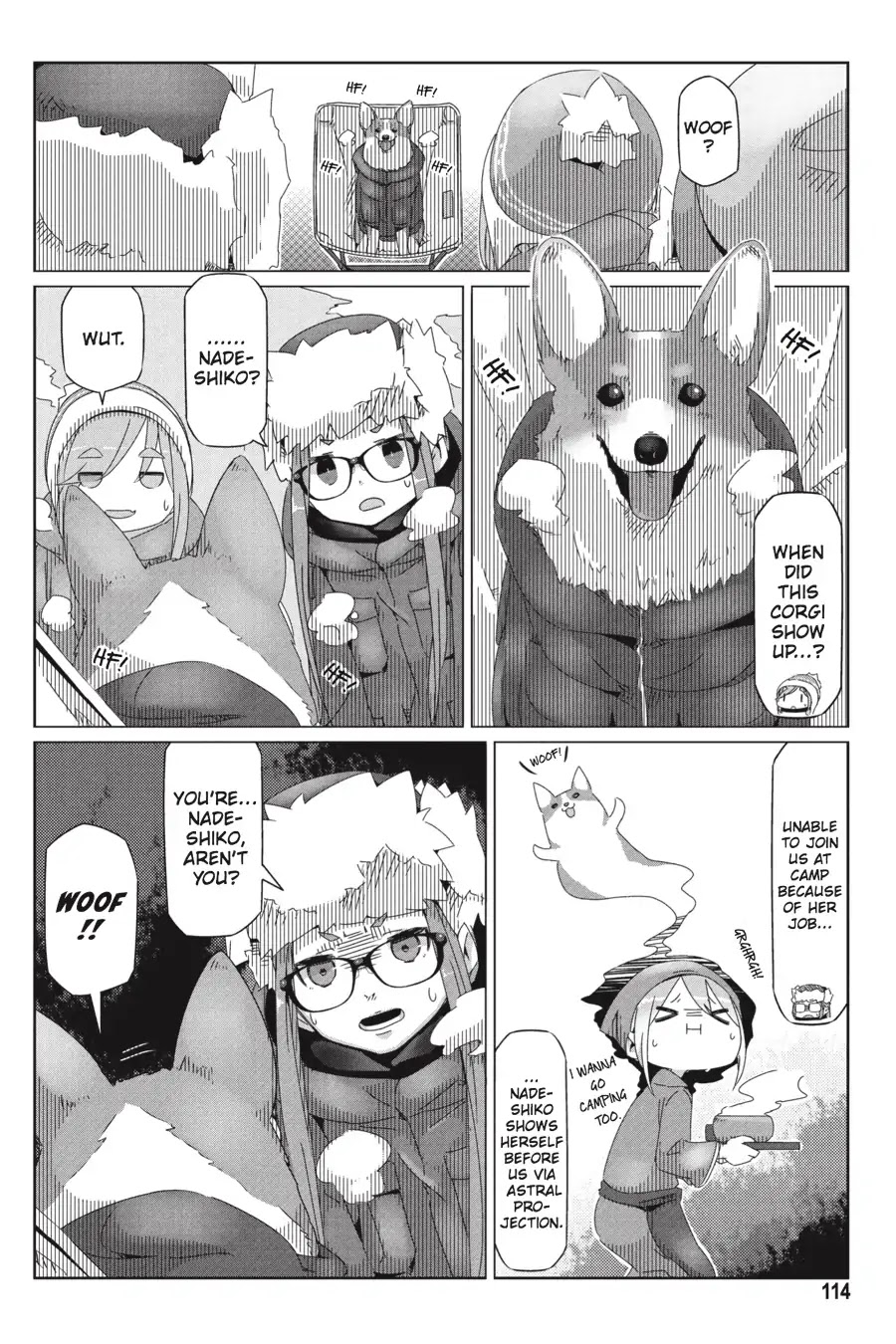 Yurucamp chapter 33 page 8