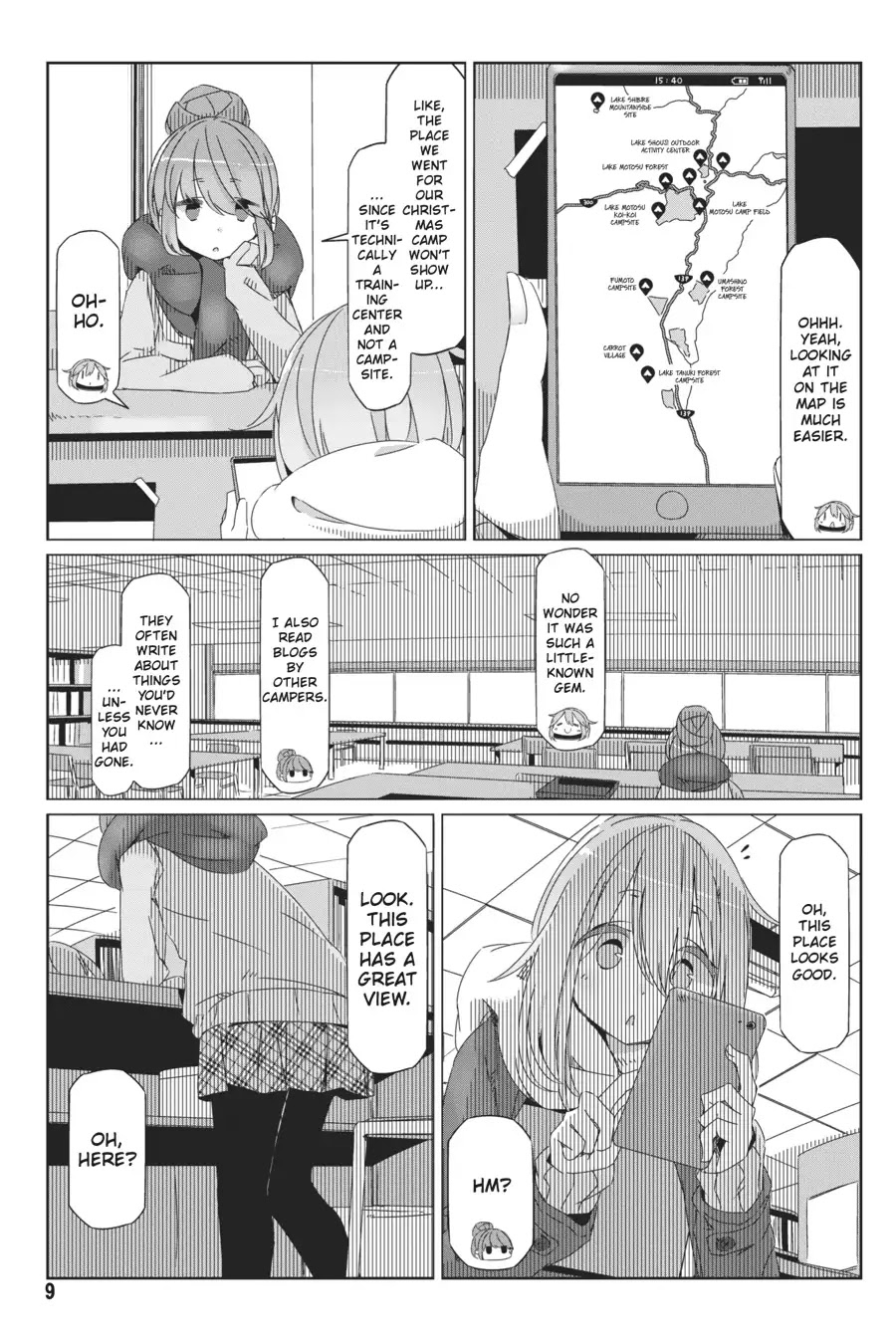Yurucamp chapter 35 page 10