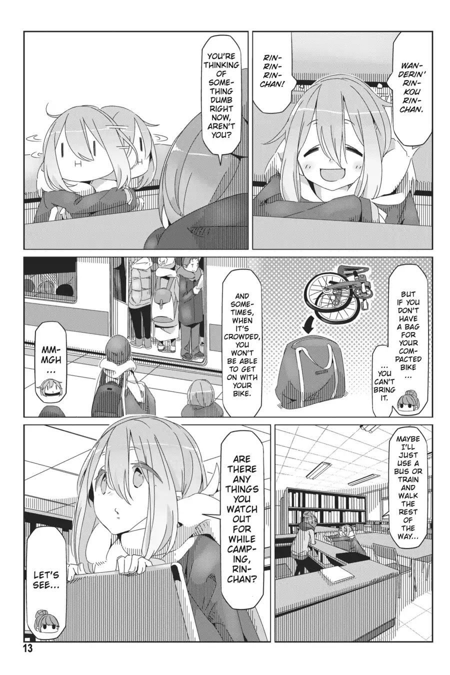 Yurucamp chapter 35 page 14
