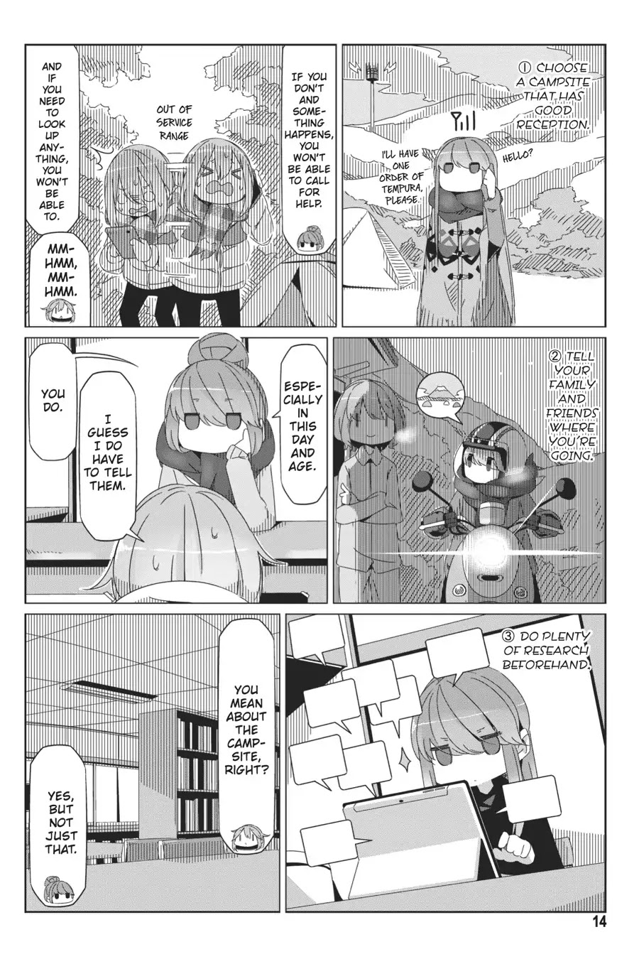 Yurucamp chapter 35 page 15