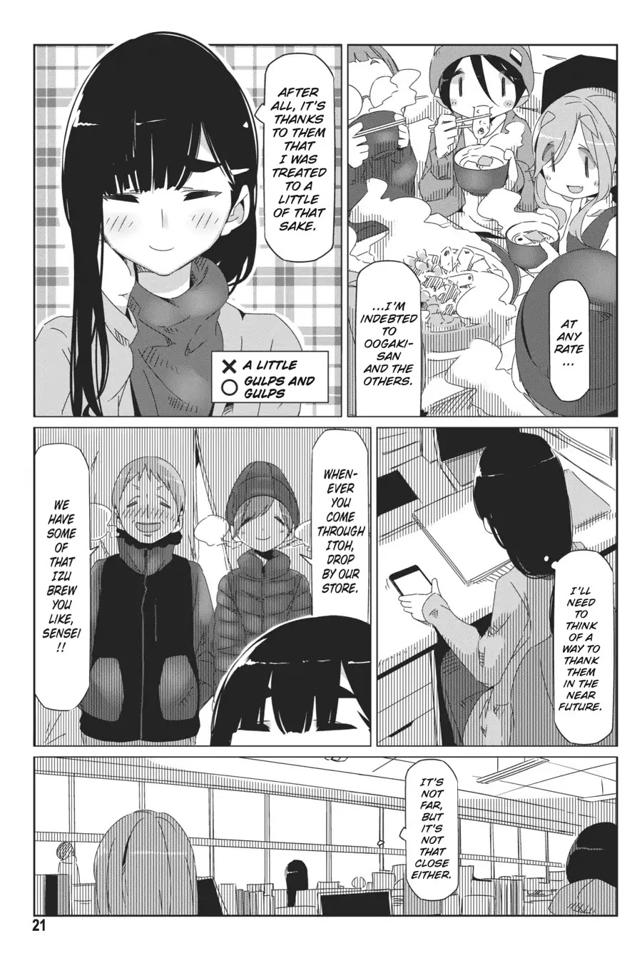 Yurucamp chapter 35 page 22