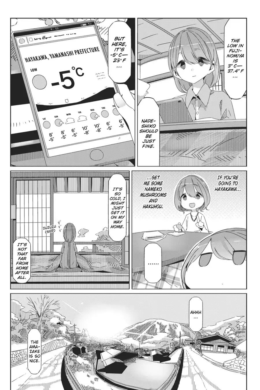 Yurucamp chapter 36 page 10