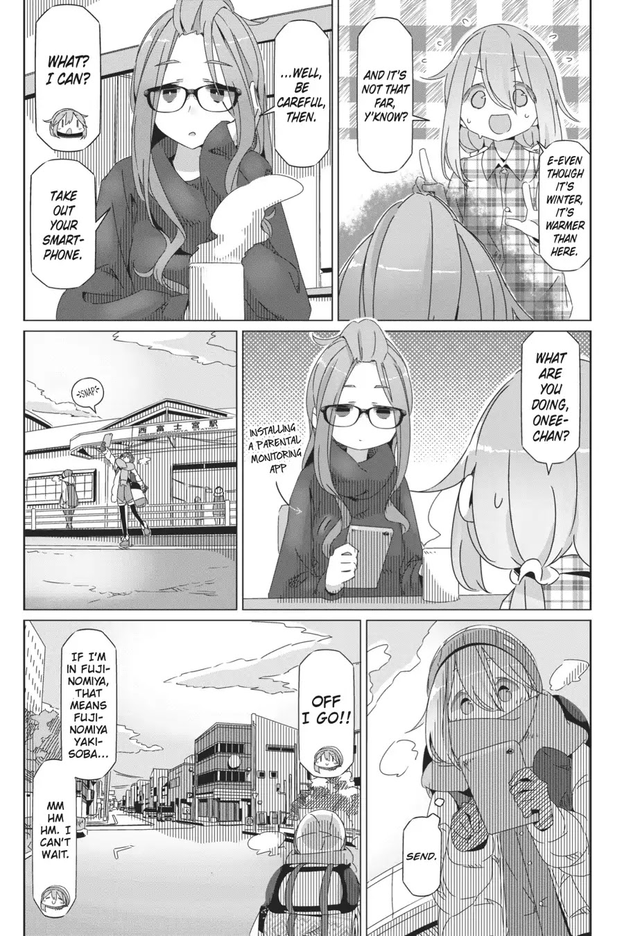 Yurucamp chapter 36 page 2