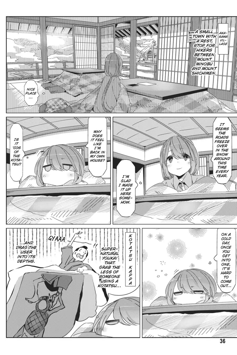 Yurucamp chapter 36 page 8