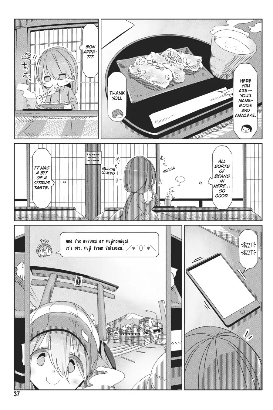 Yurucamp chapter 36 page 9