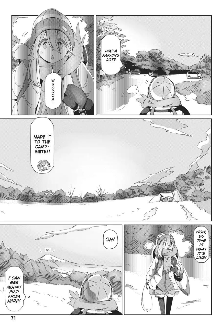Yurucamp chapter 37 page 17
