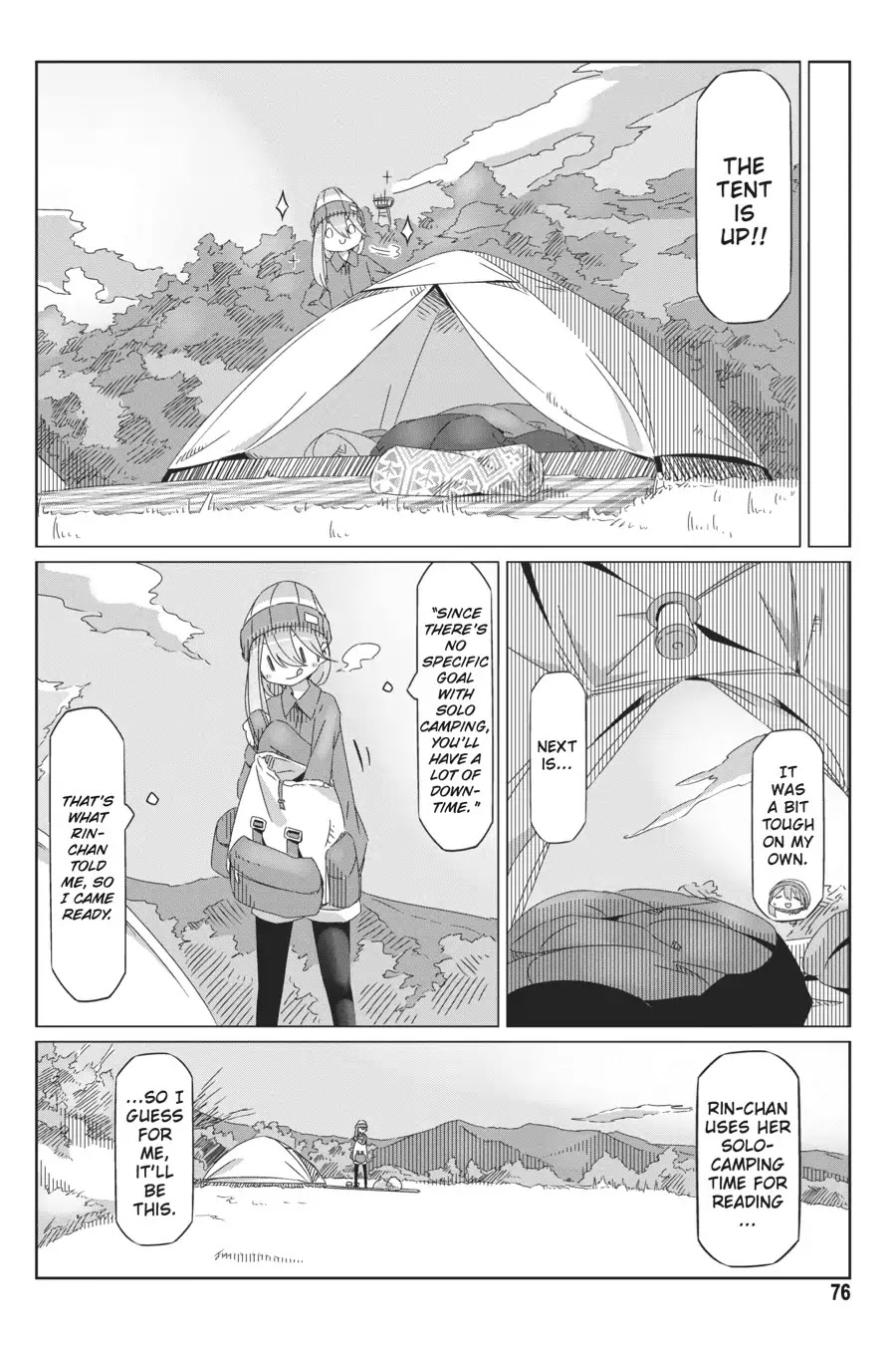 Yurucamp chapter 37 page 21