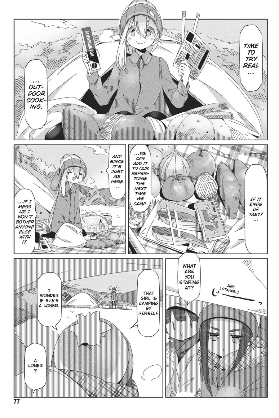 Yurucamp chapter 37 page 22