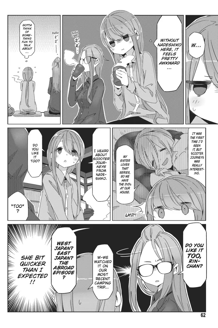 Yurucamp chapter 37 page 8