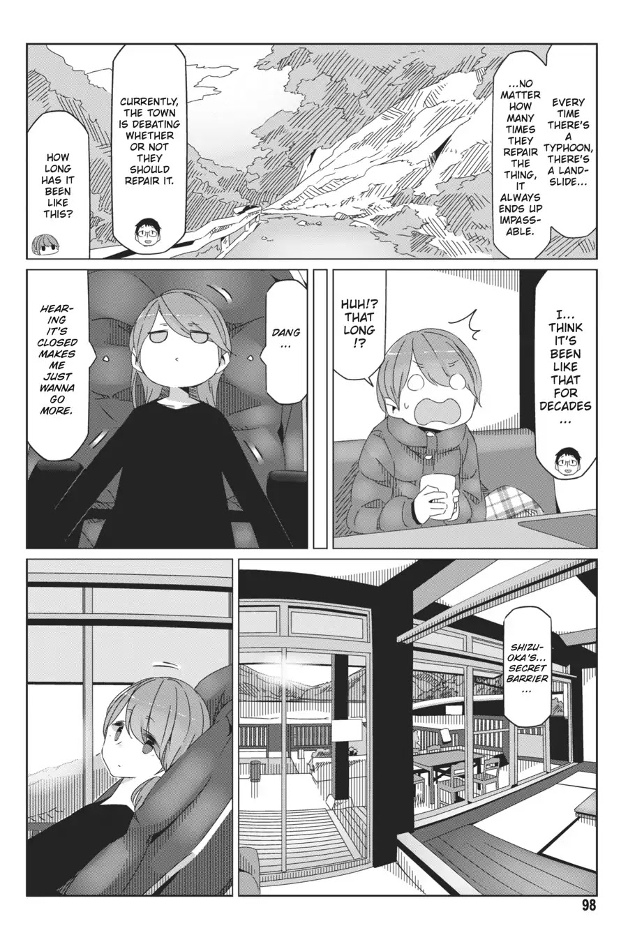 Yurucamp chapter 38 page 18