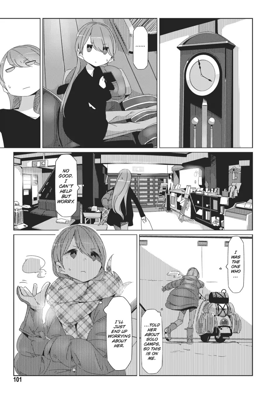 Yurucamp chapter 38 page 21