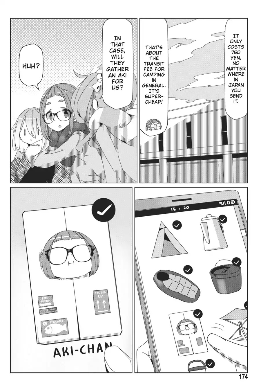 Yurucamp chapter 40.5 page 16