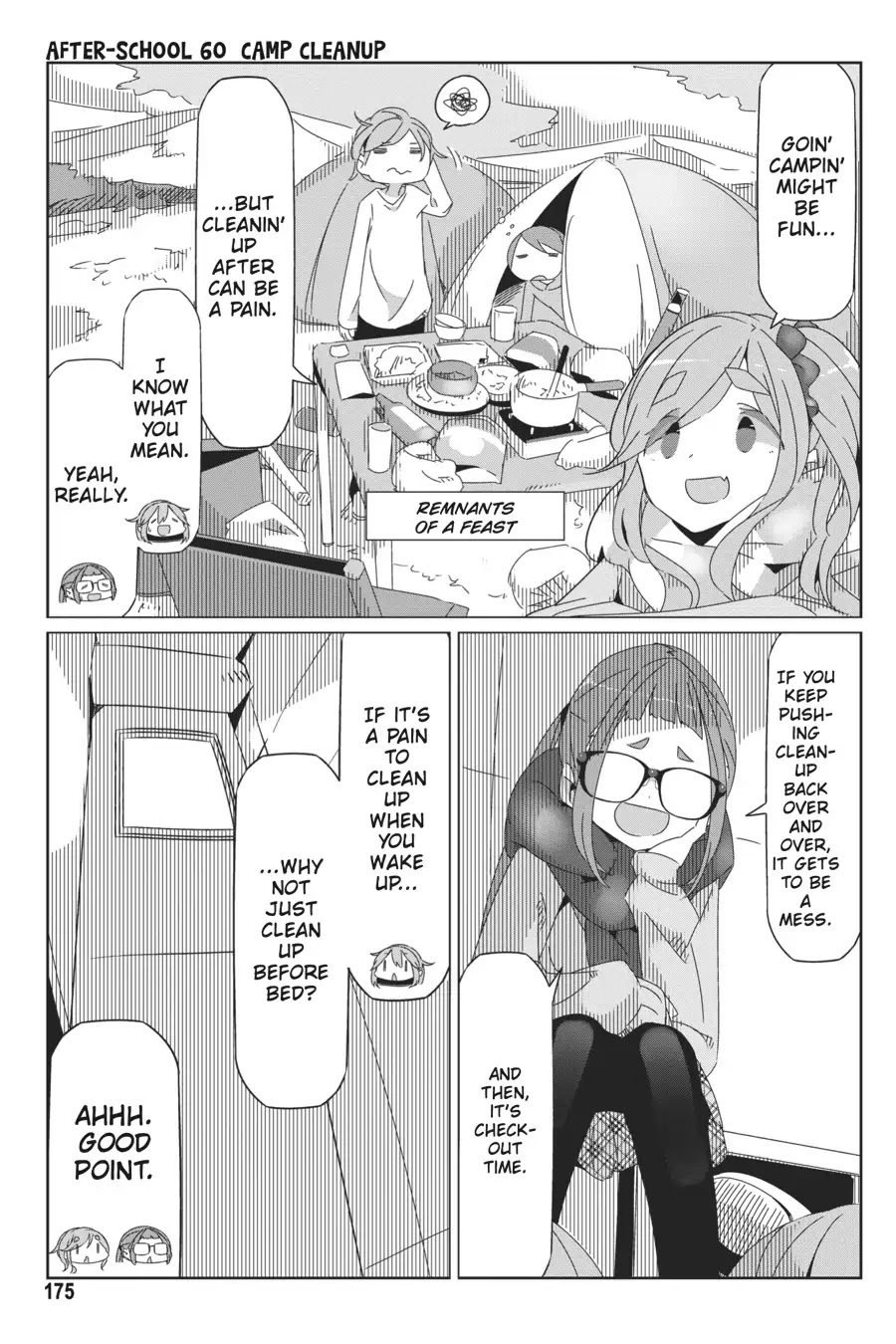 Yurucamp chapter 40.5 page 17