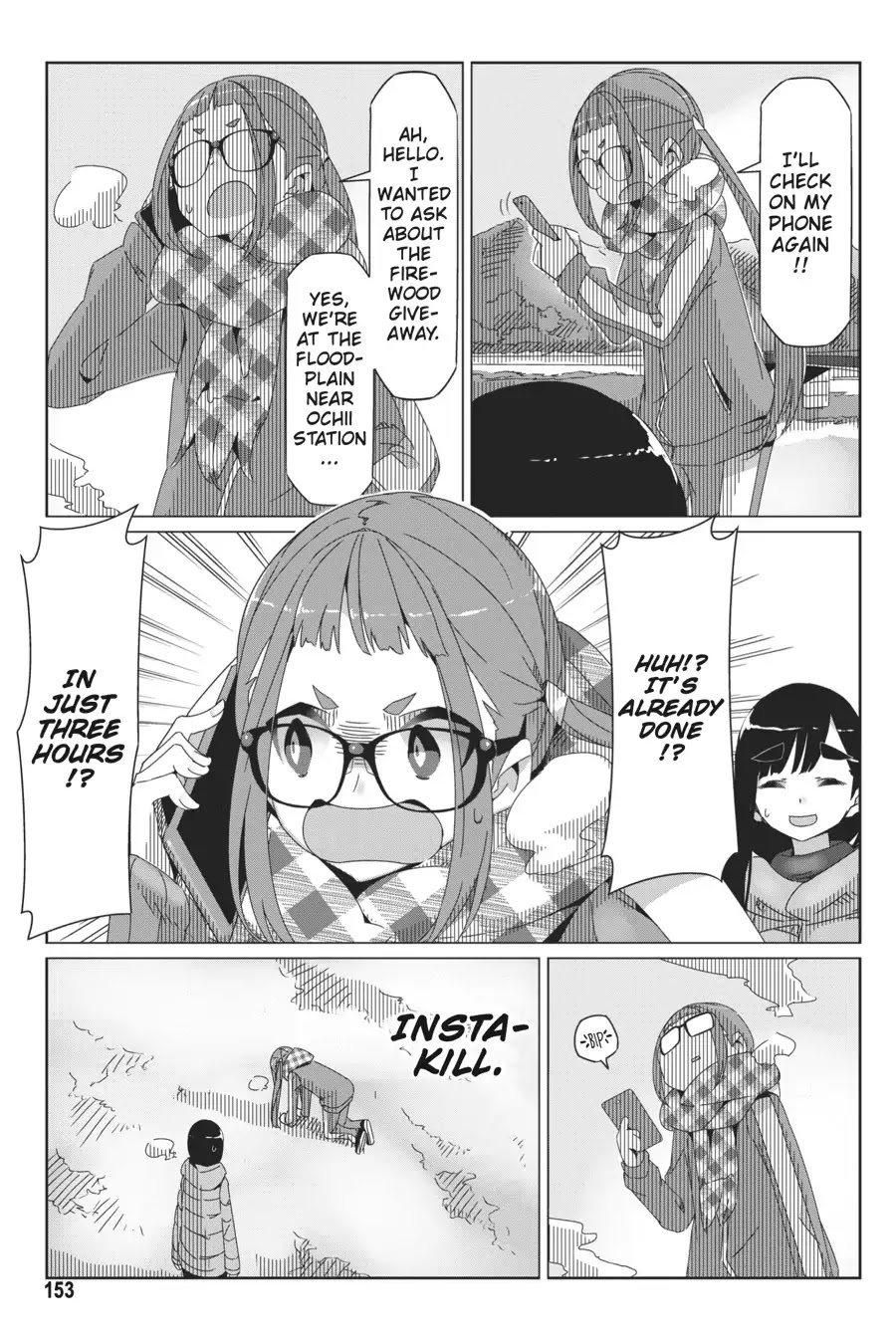 Yurucamp chapter 40 page 21