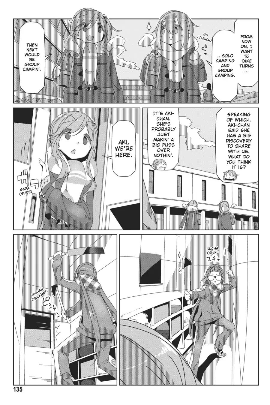 Yurucamp chapter 40 page 3