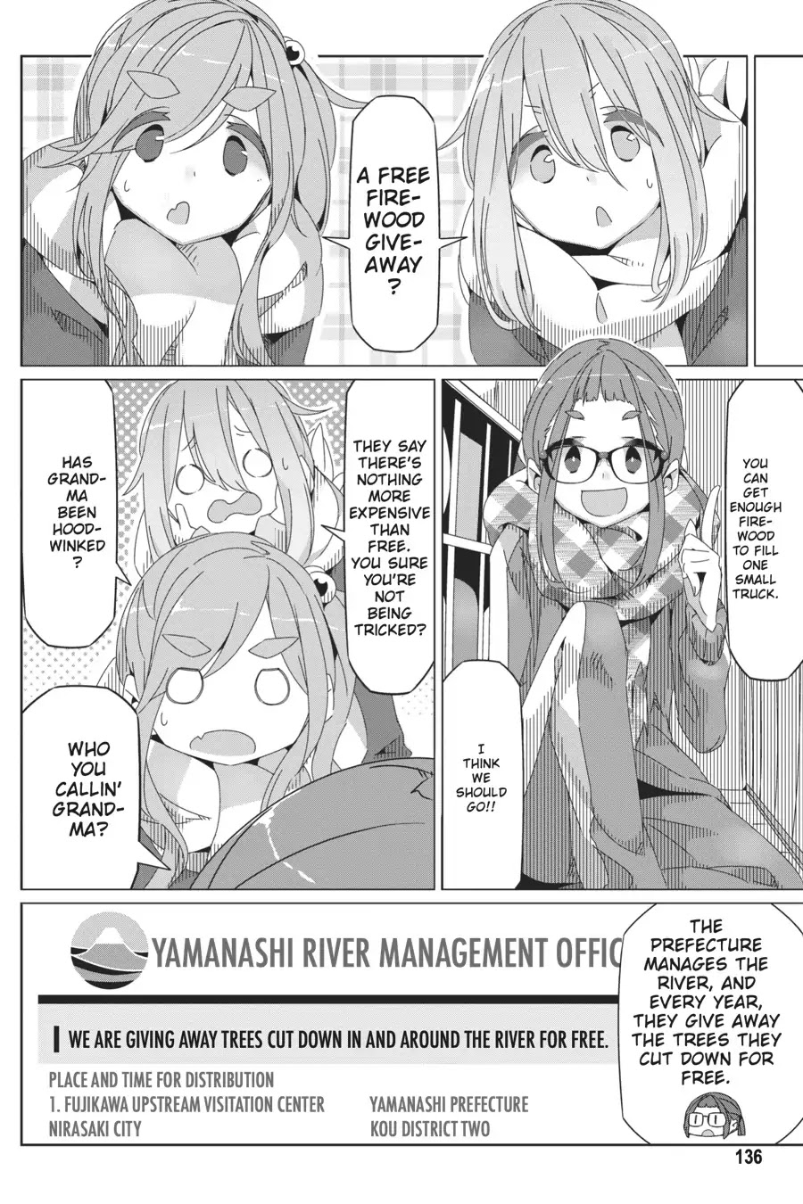 Yurucamp chapter 40 page 4