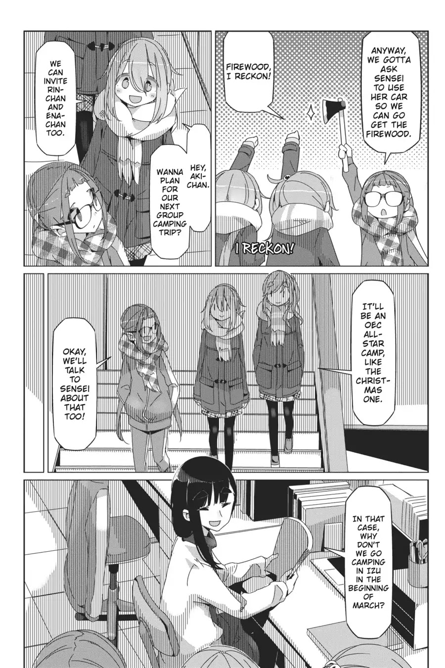 Yurucamp chapter 40 page 7