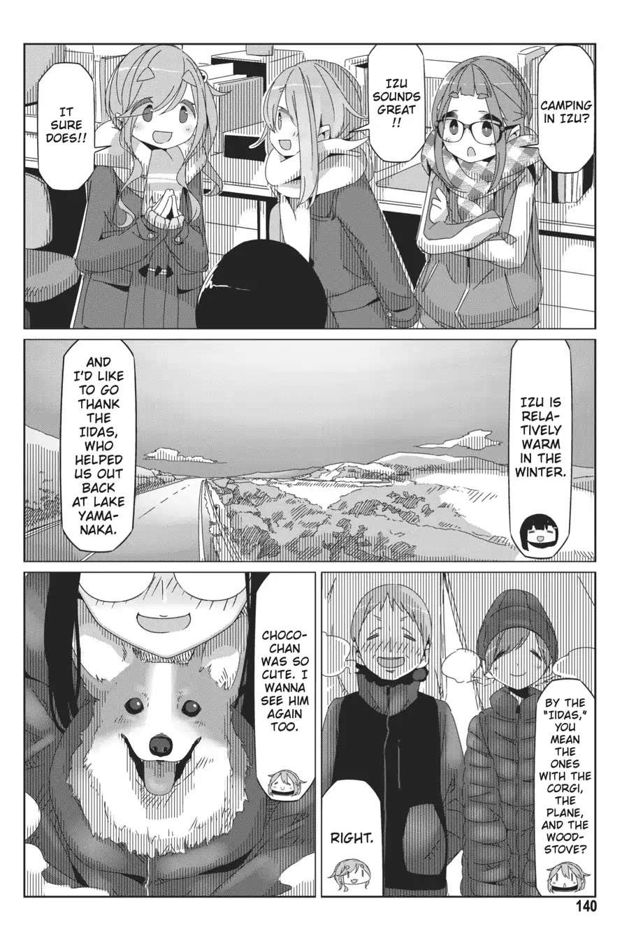 Yurucamp chapter 40 page 8