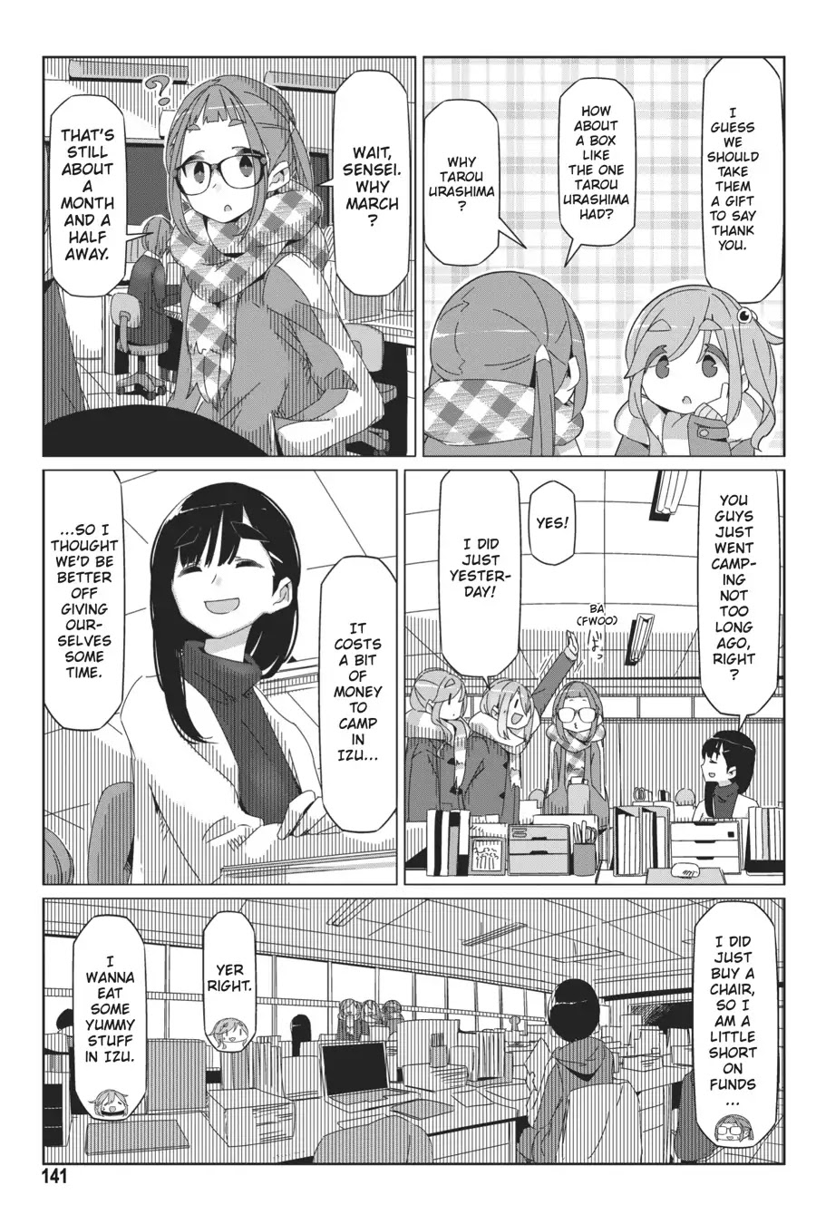 Yurucamp chapter 40 page 9