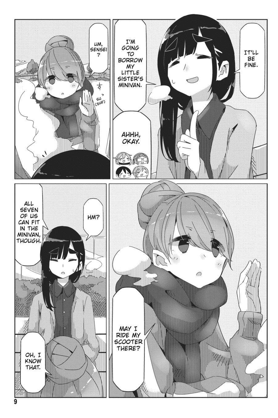 Yurucamp chapter 41 page 10