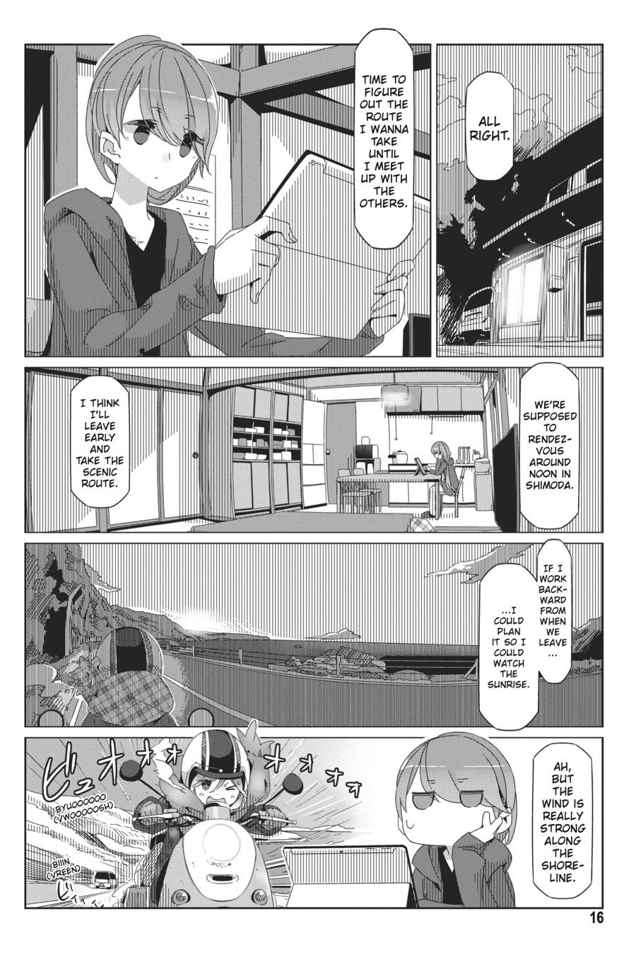 Yurucamp chapter 41 page 17