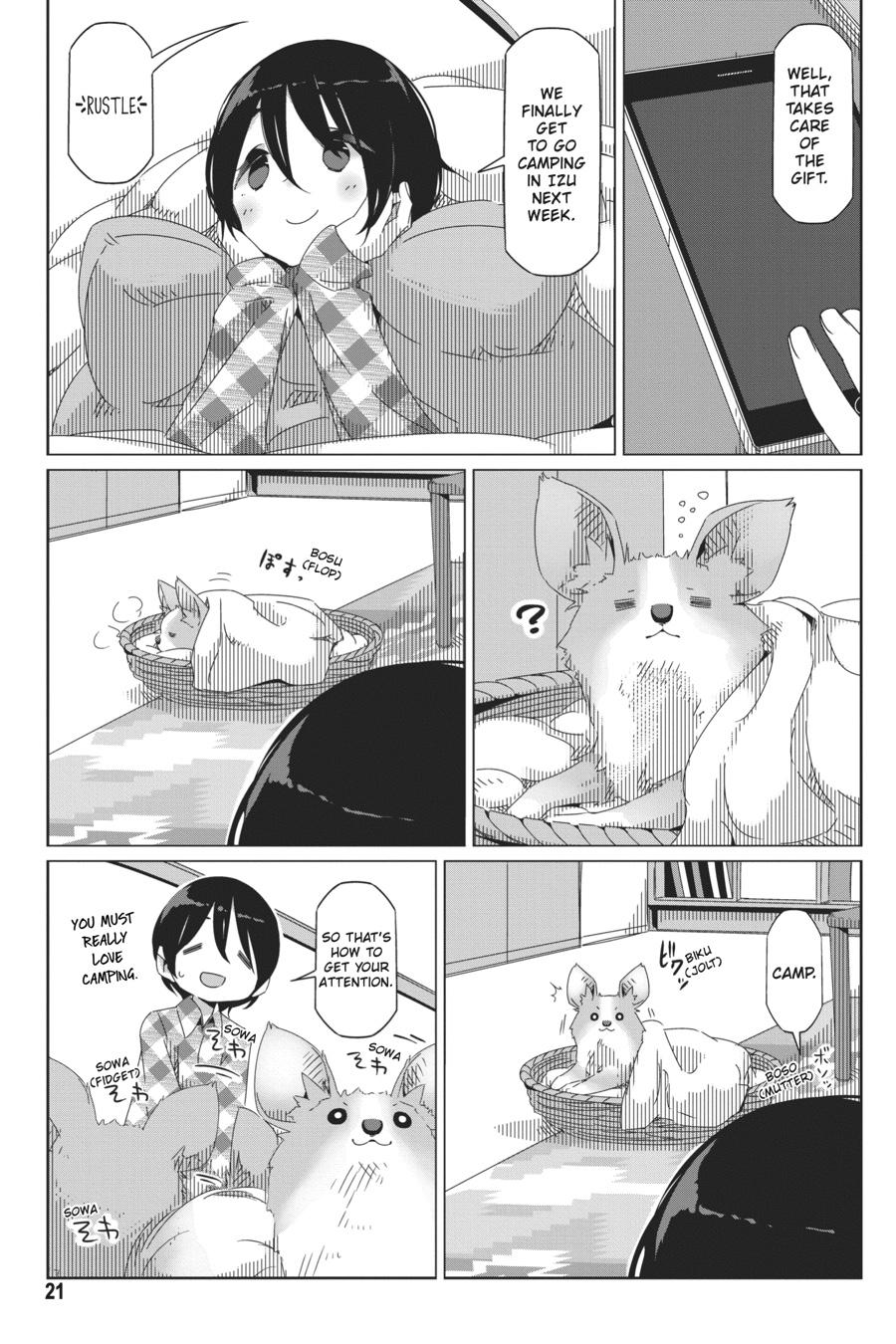 Yurucamp chapter 41 page 22