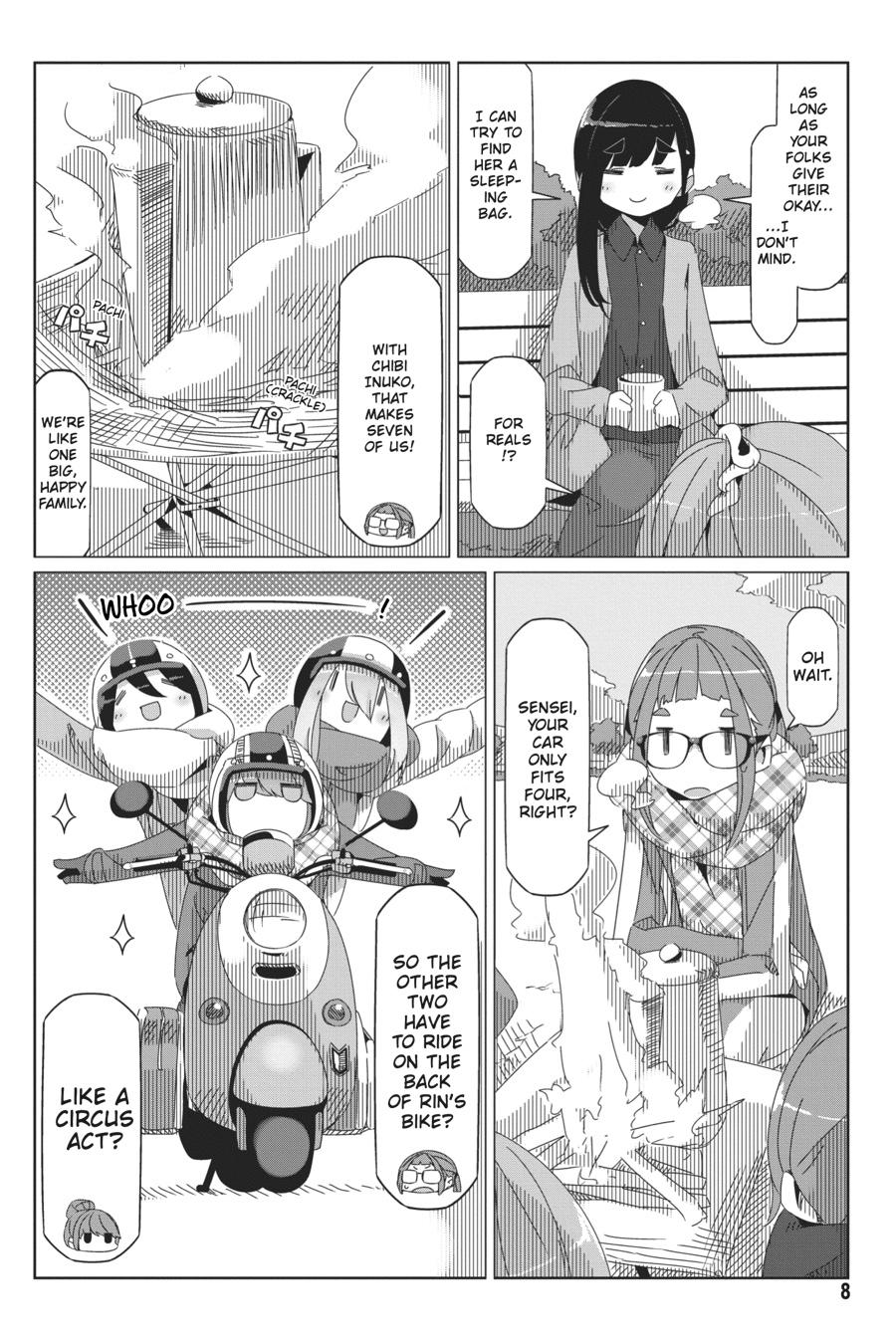 Yurucamp chapter 41 page 9