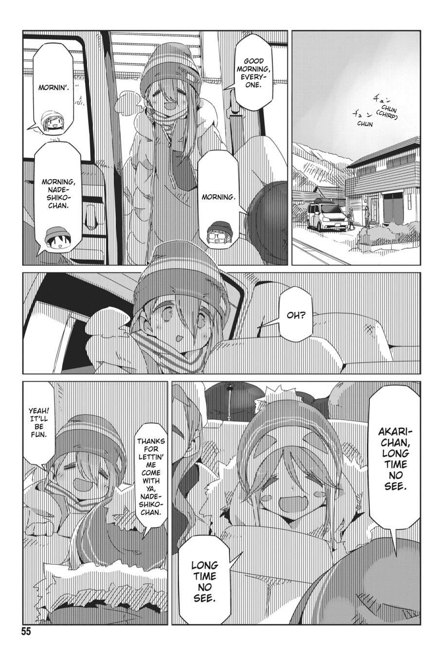 Yurucamp chapter 43 page 1