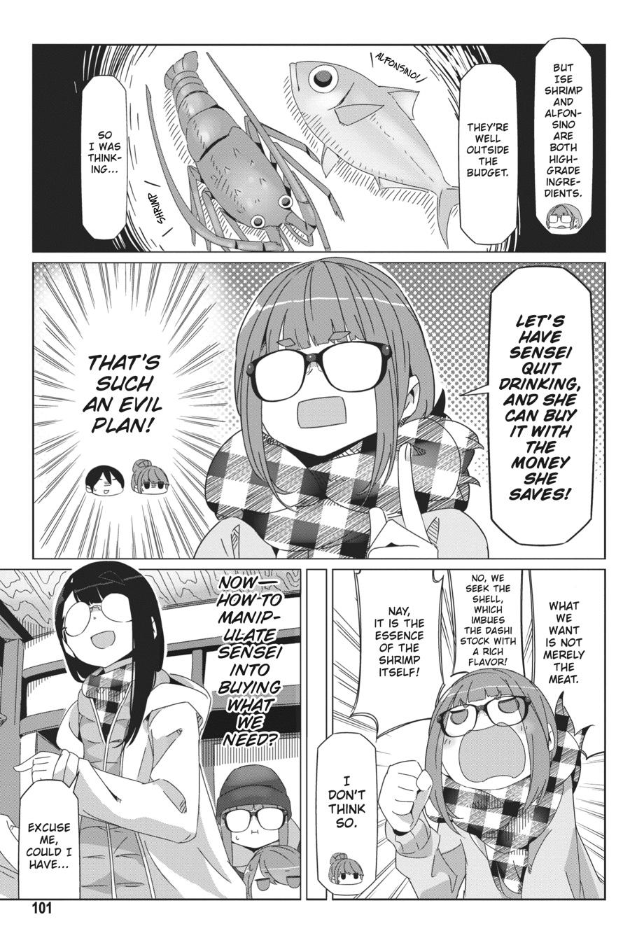 Yurucamp chapter 44 page 21