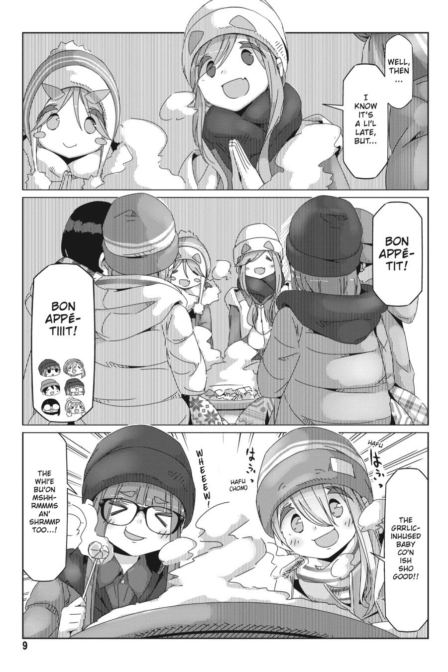 Yurucamp chapter 47 page 10