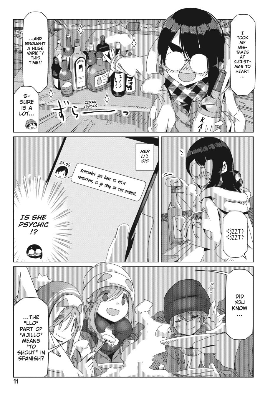 Yurucamp chapter 47 page 12