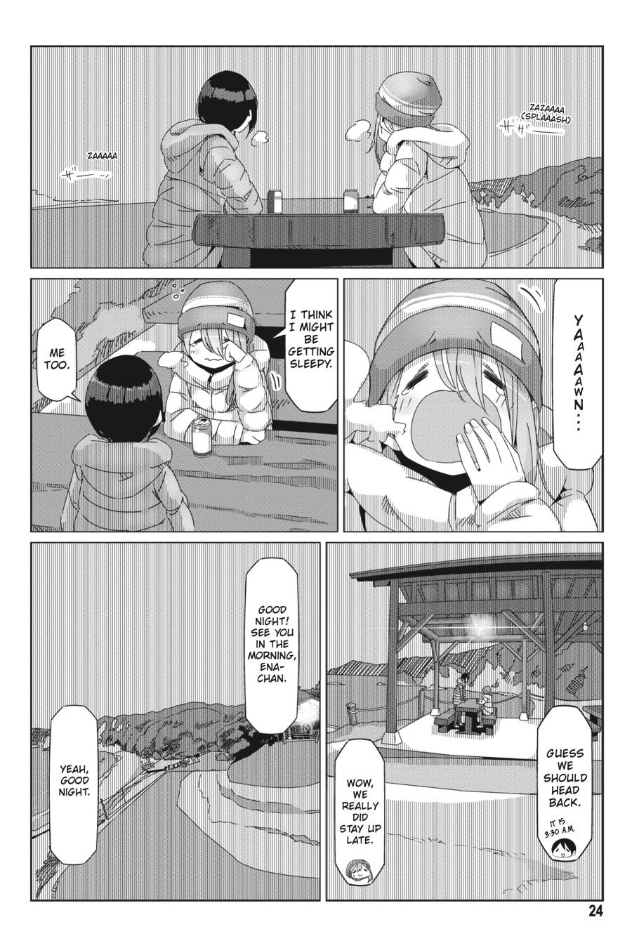 Yurucamp chapter 47 page 25