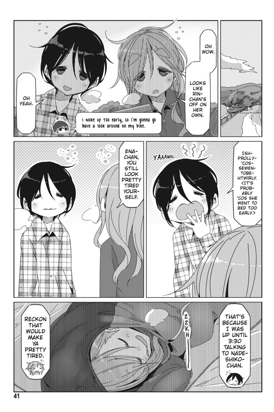 Yurucamp chapter 48 page 13