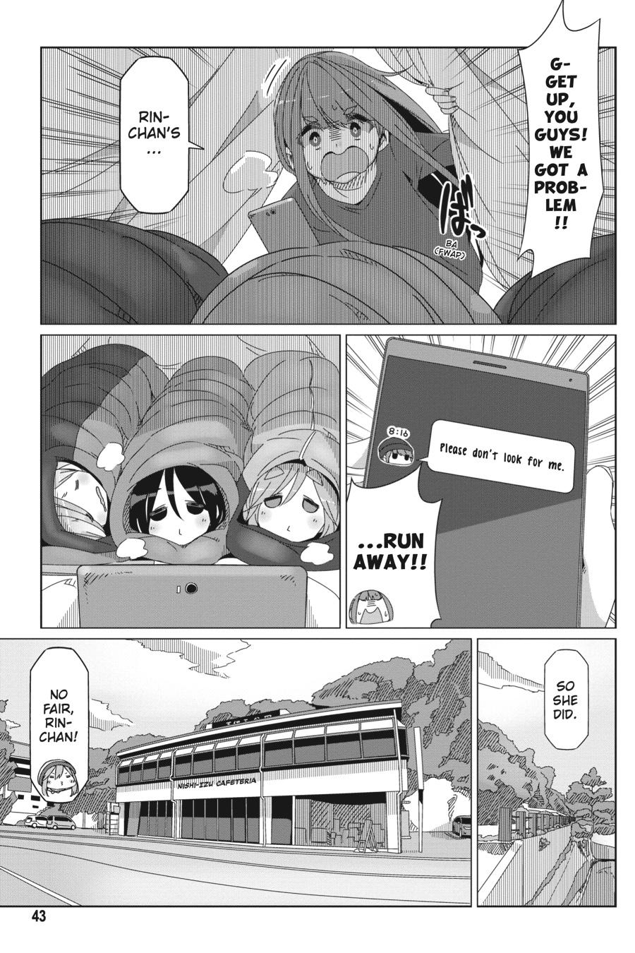Yurucamp chapter 48 page 15