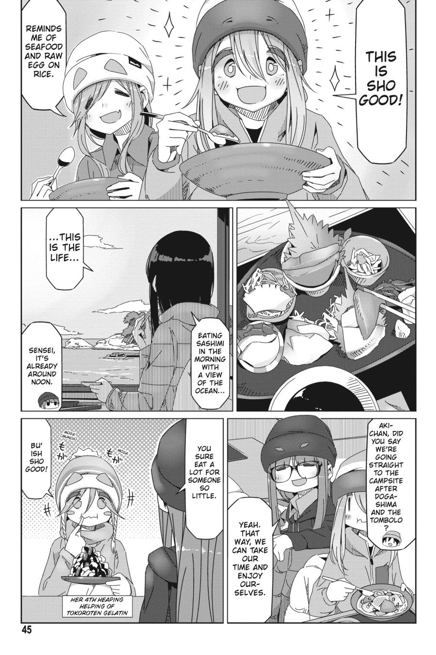 Yurucamp chapter 48 page 17