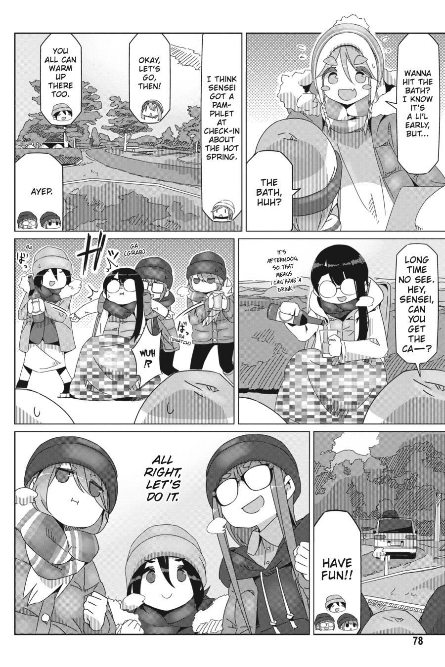 Yurucamp chapter 49 page 23