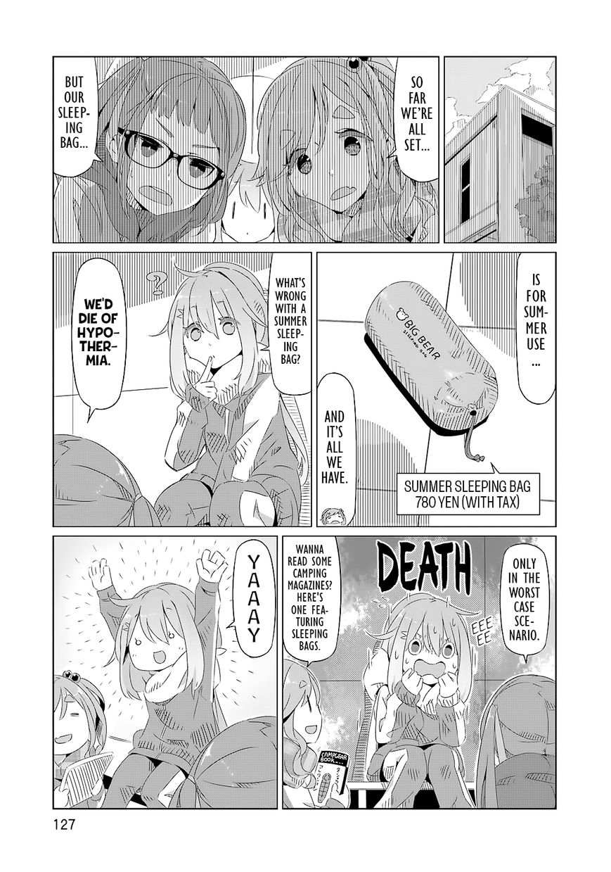 Yurucamp chapter 5 page 13