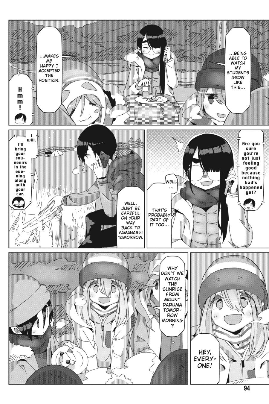Yurucamp chapter 50 page 14