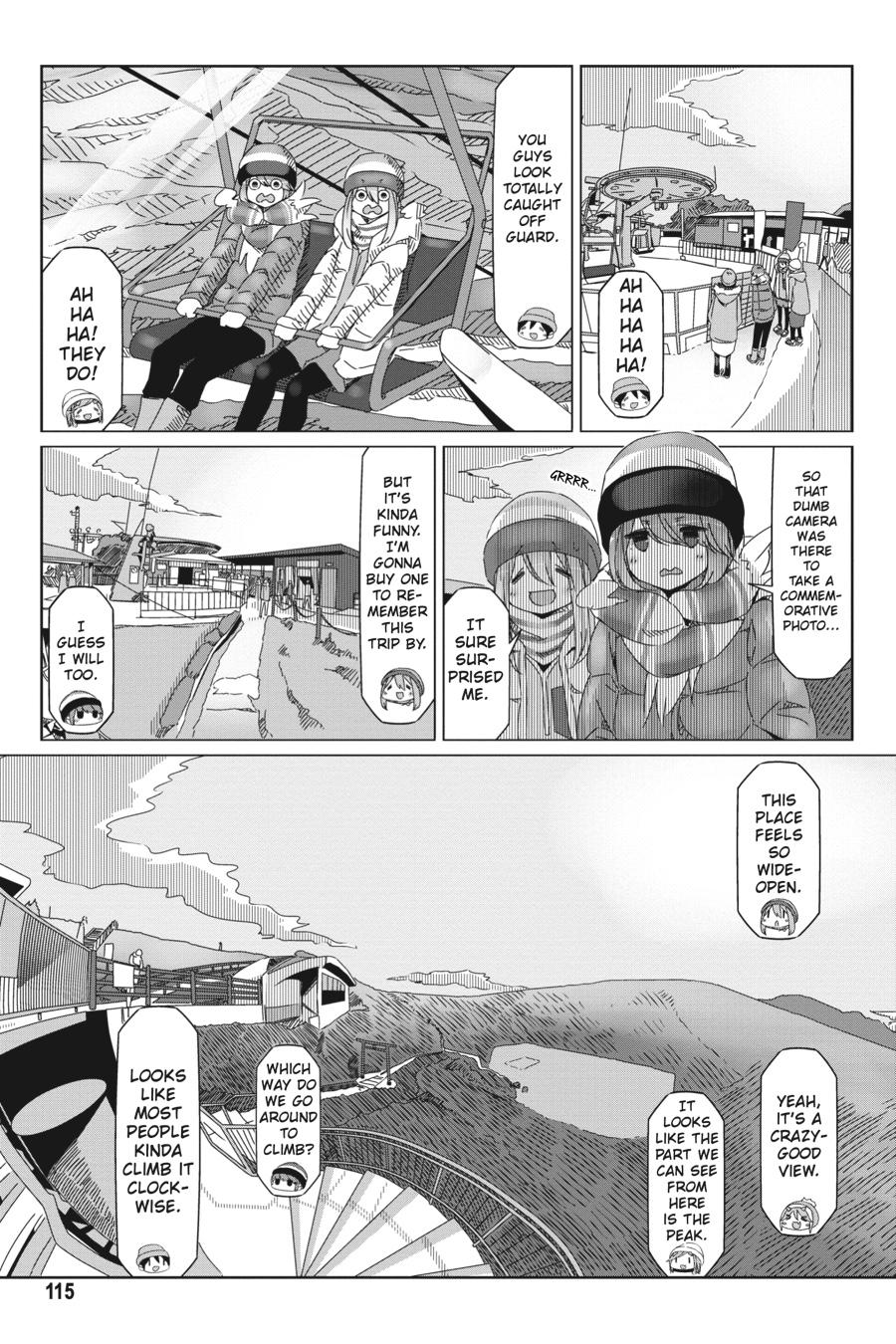 Yurucamp chapter 51 page 9