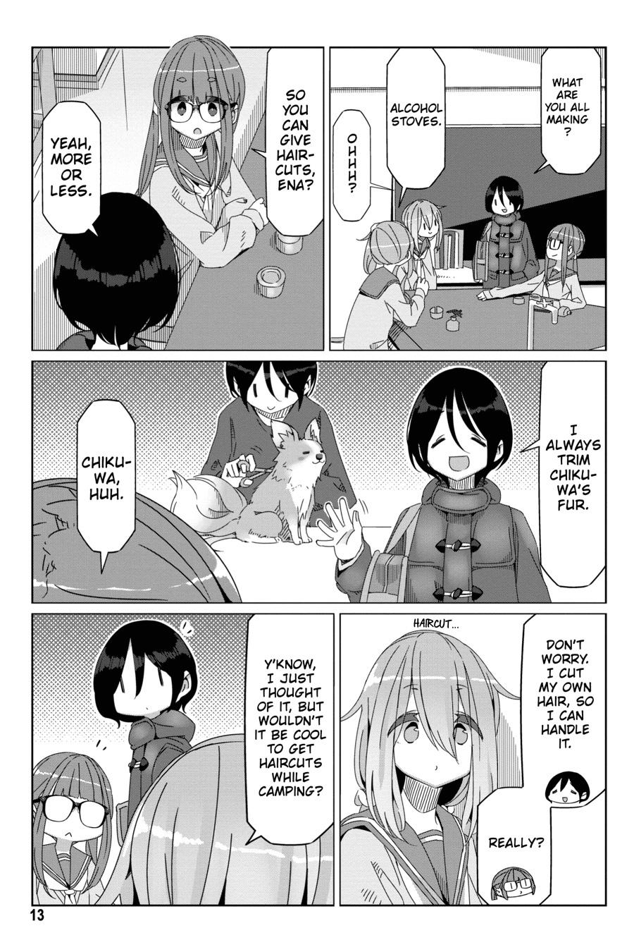 Yurucamp chapter 53 page 14