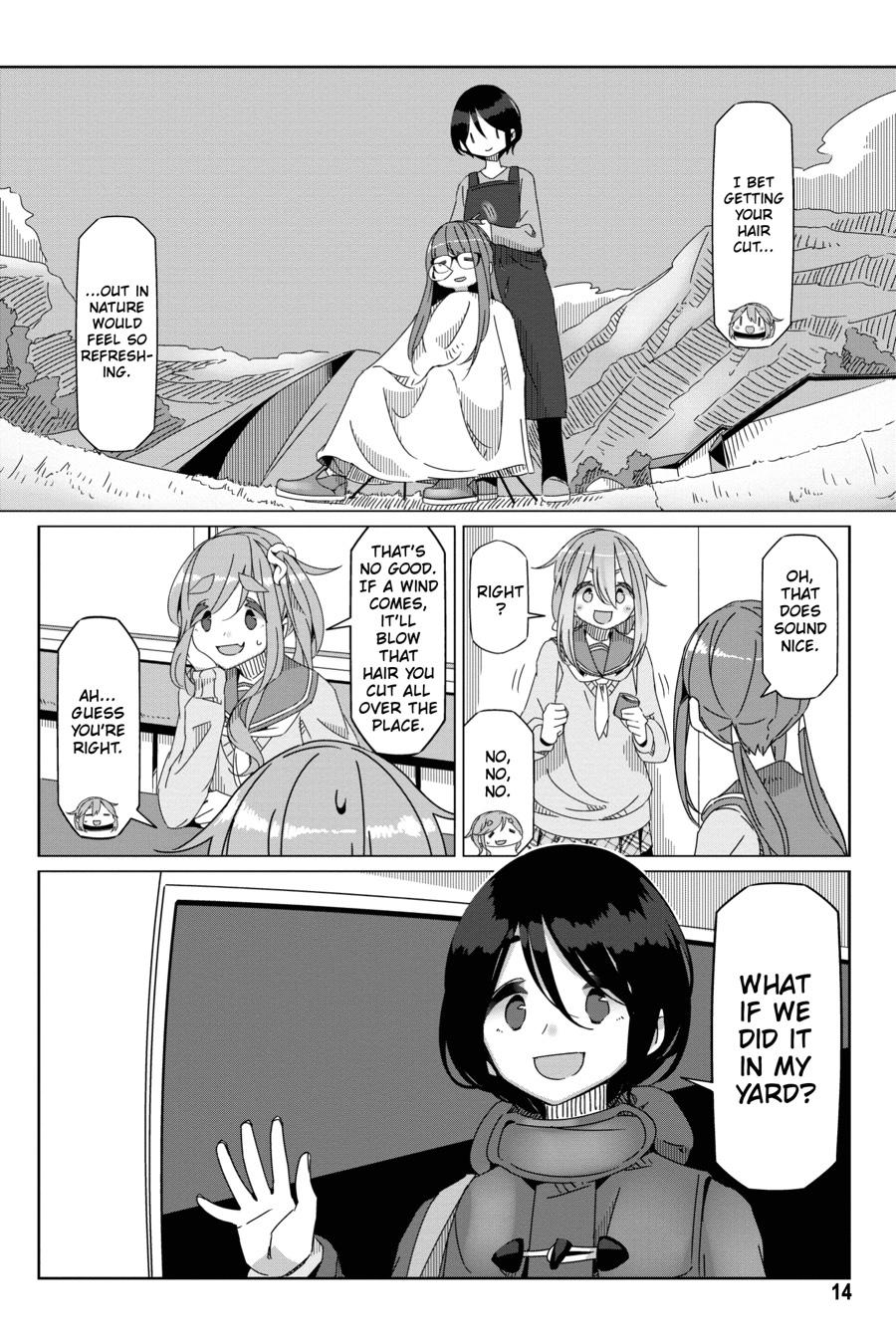 Yurucamp chapter 53 page 15