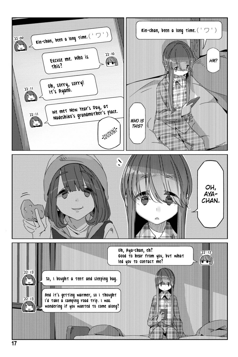 Yurucamp chapter 53 page 18