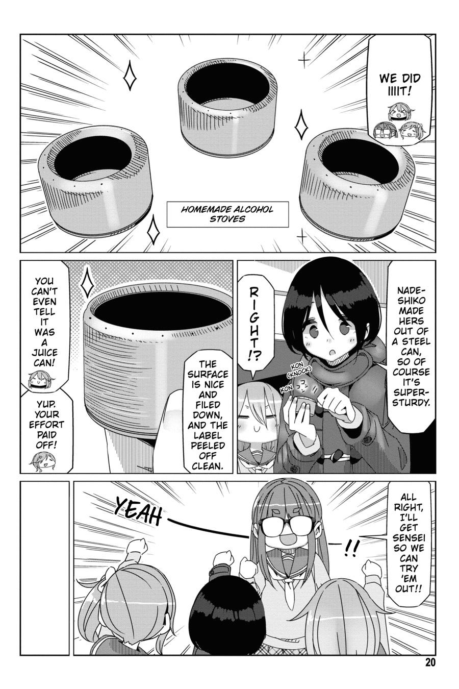 Yurucamp chapter 53 page 21