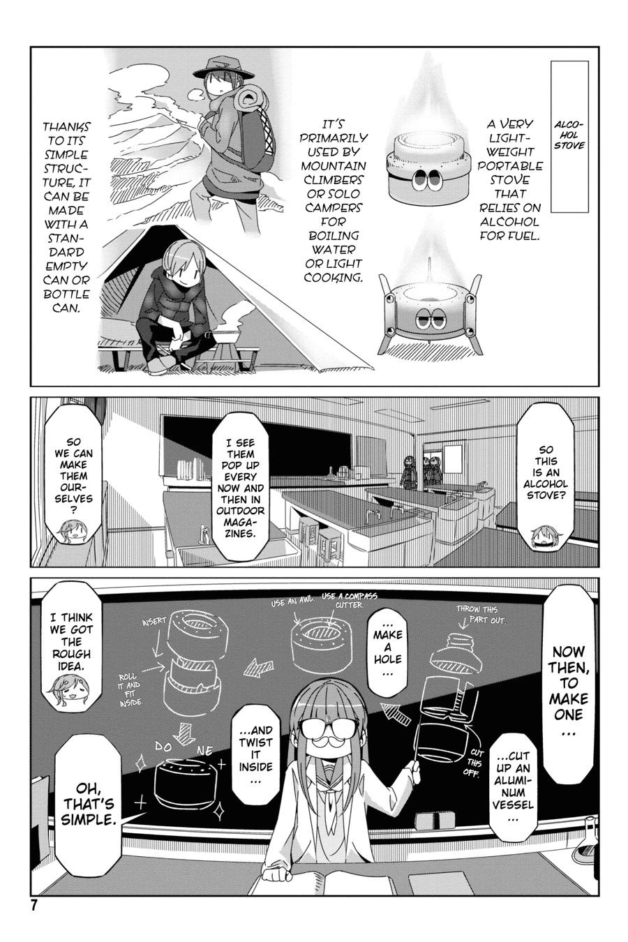 Yurucamp chapter 53 page 8