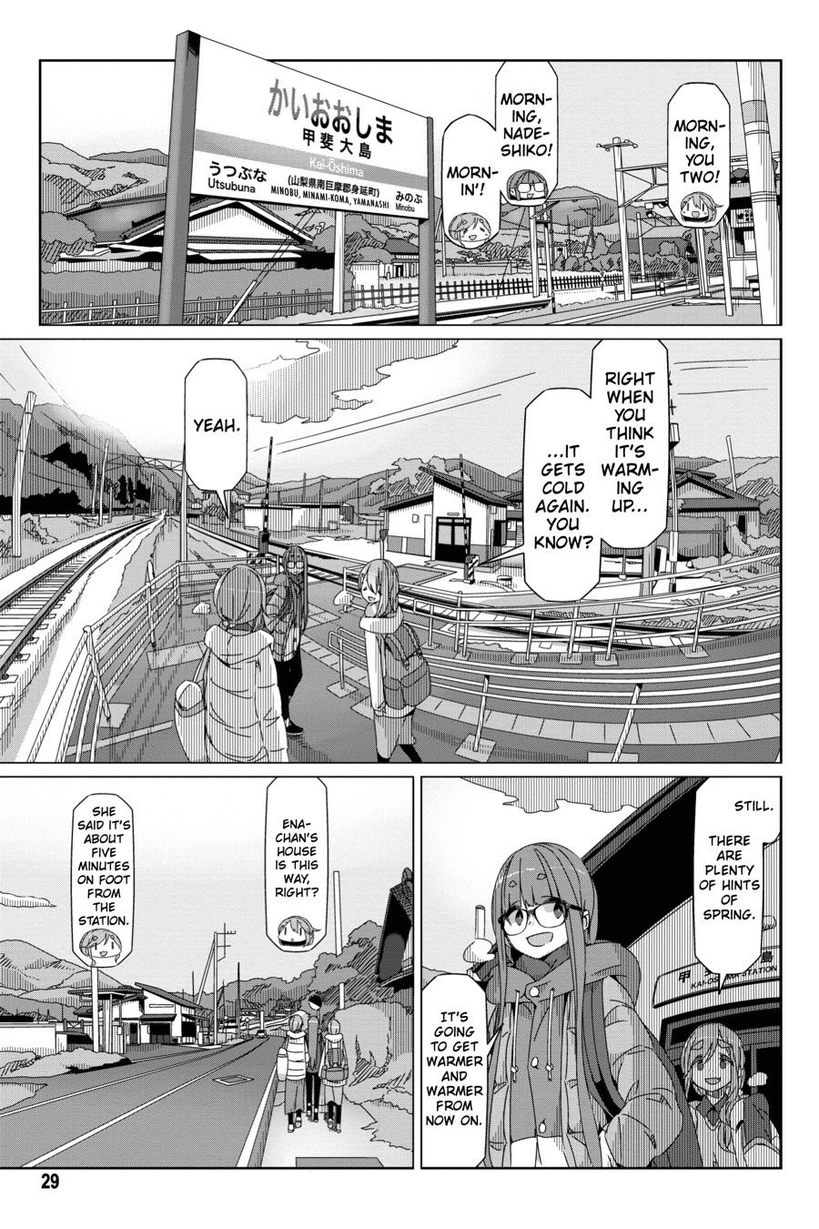 Yurucamp chapter 54 page 1