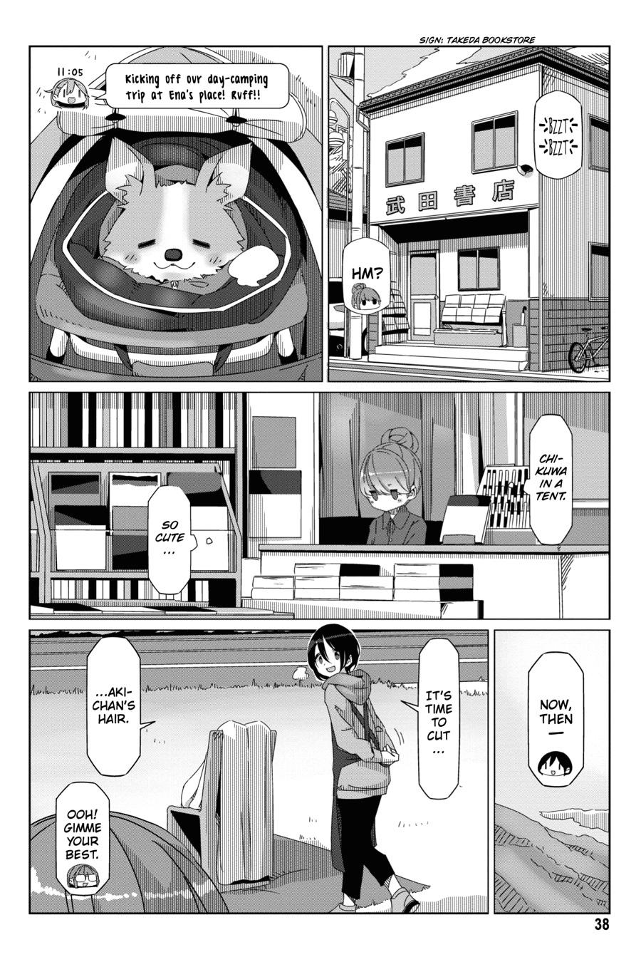 Yurucamp chapter 54 page 10