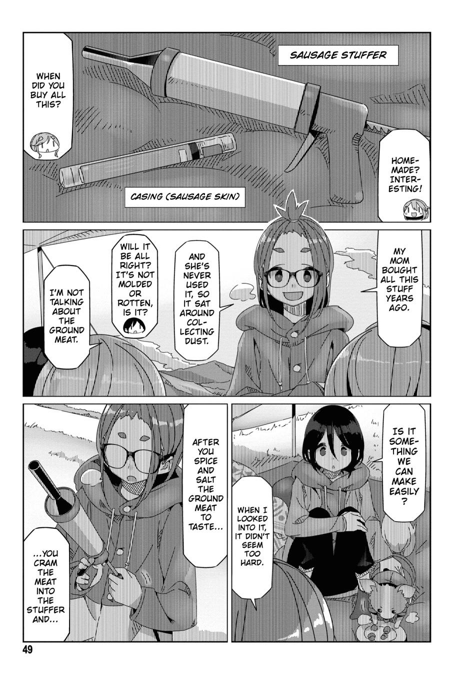 Yurucamp chapter 54 page 21