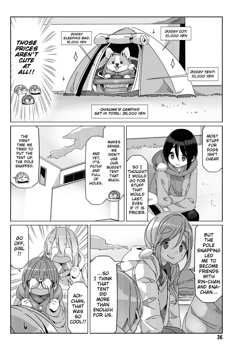 Yurucamp chapter 54 page 8