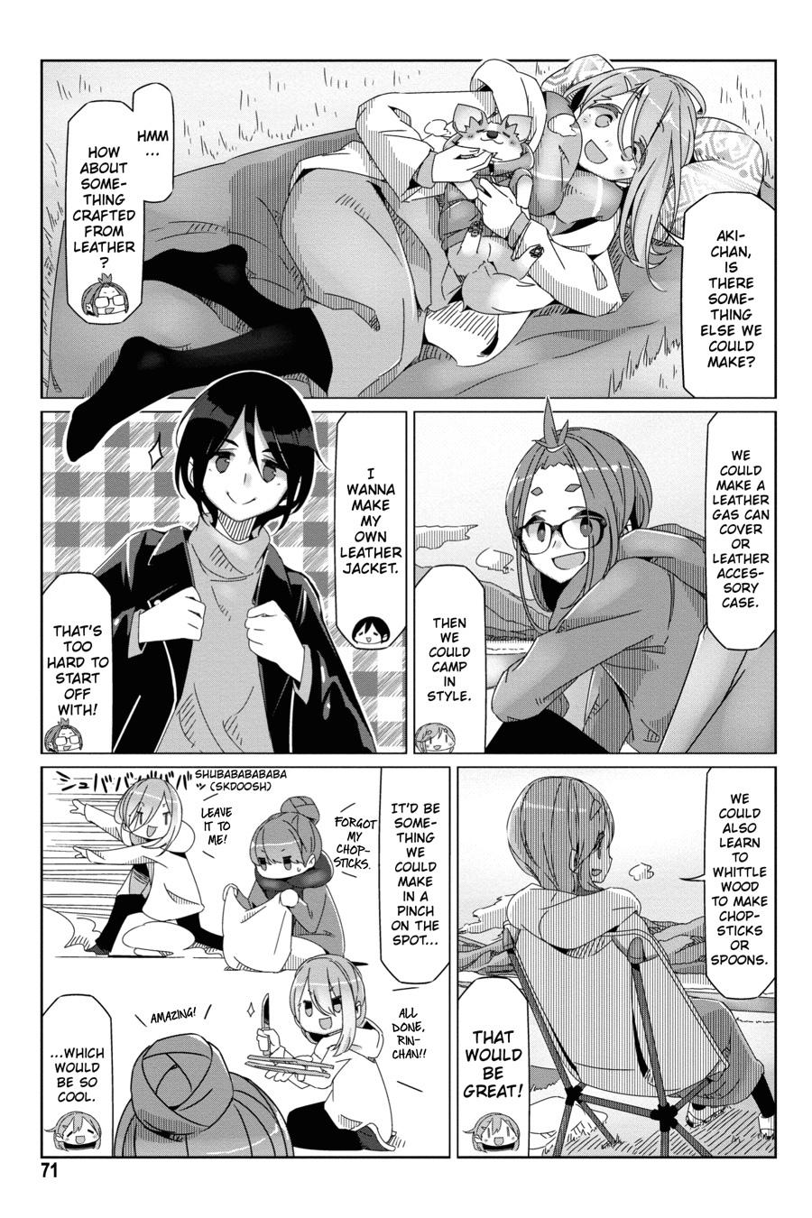 Yurucamp chapter 55 page 17